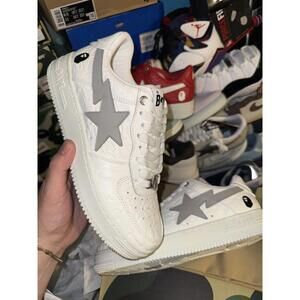 White Bapestas size 8